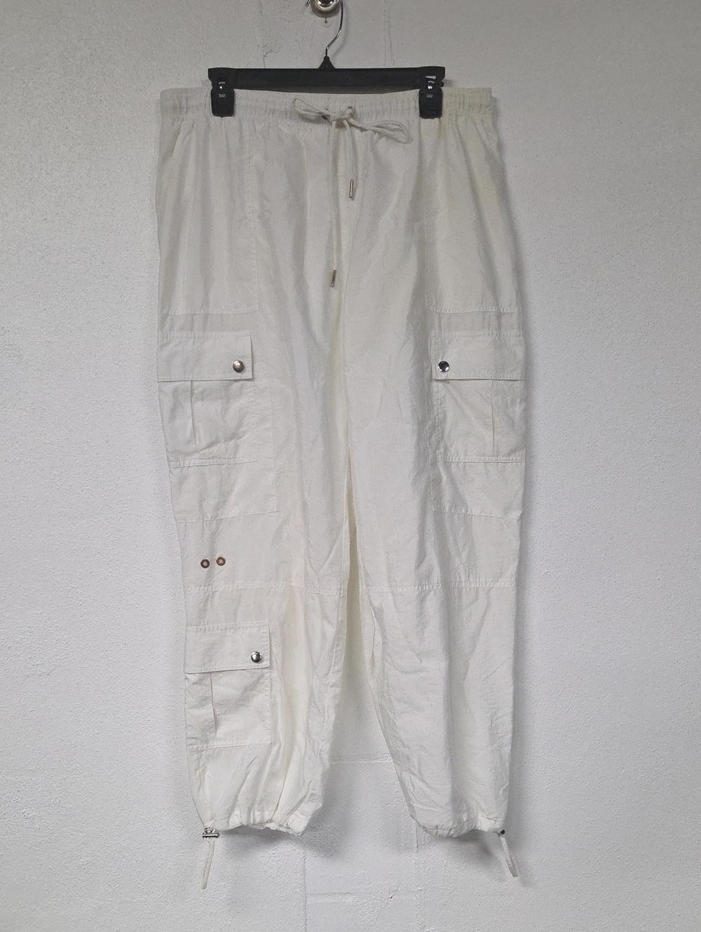 cinq a sept Cream Cargo Jogger Pants